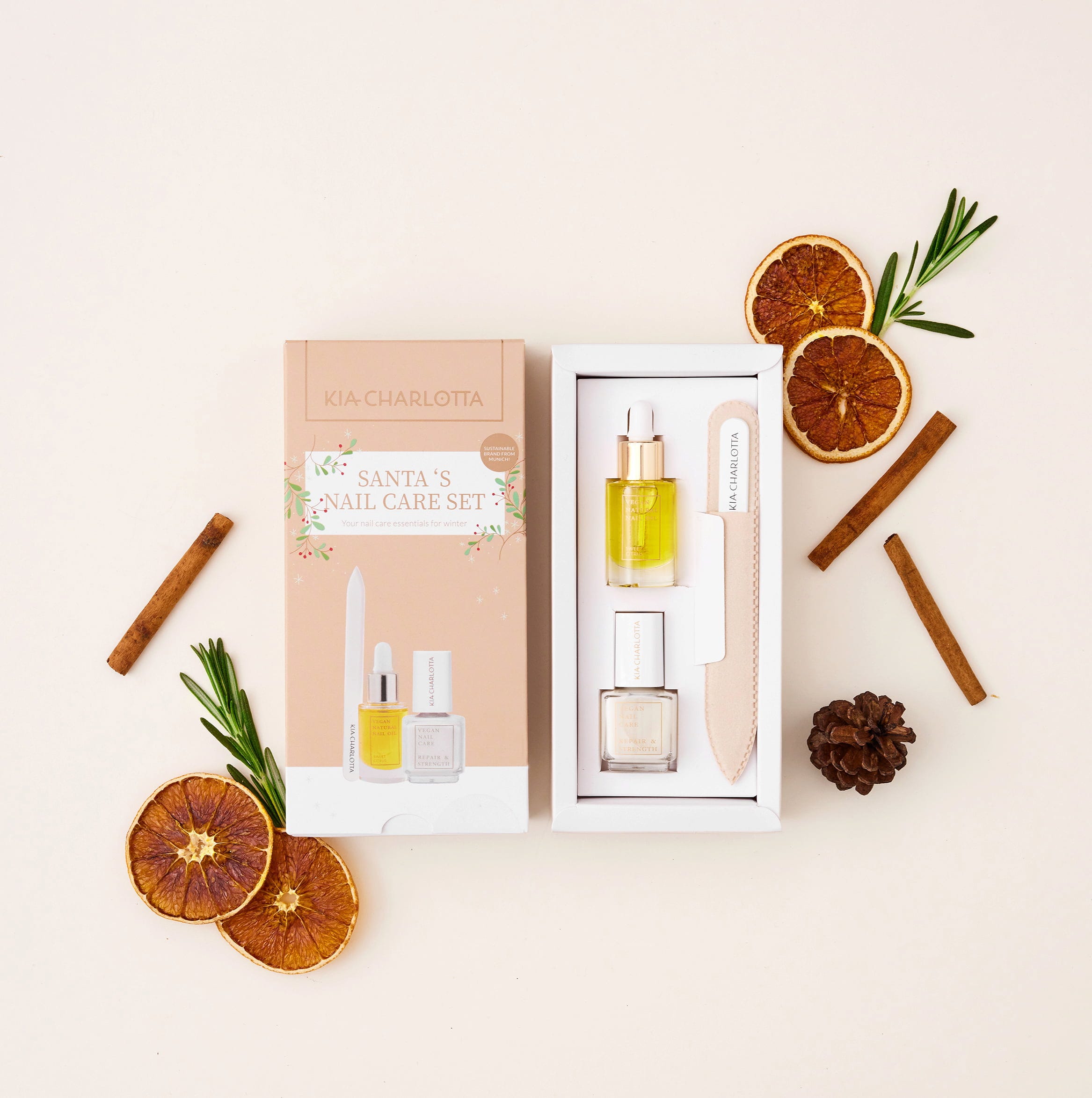 KIA-CHARLOTTA  Santa’s Nail Care X-Mas Set