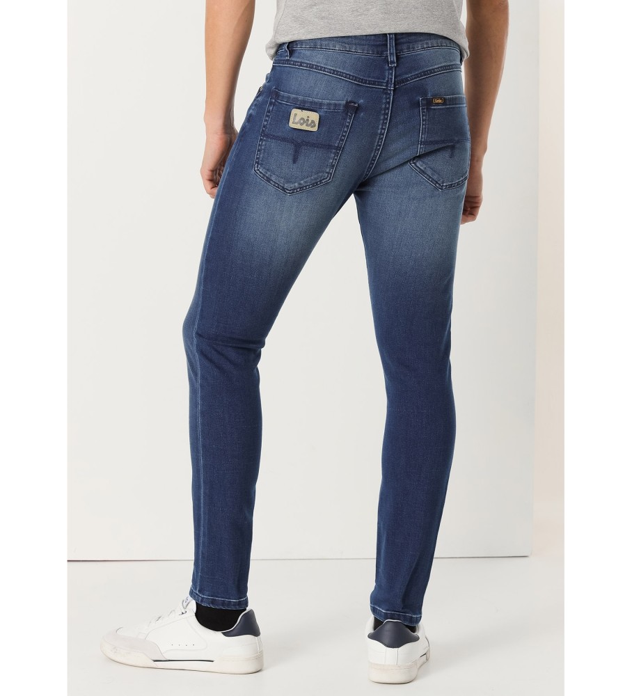 Calça jeans skinny de cintura média Lois Jeans azul
