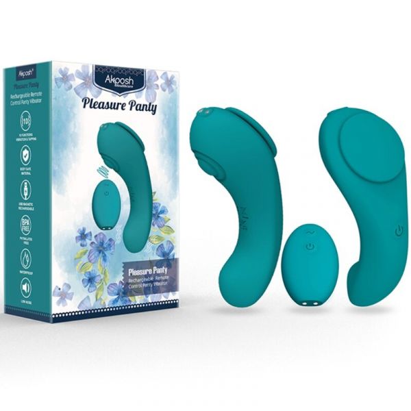 Armony Pleasure Panty Vibrador Controle Remoto 3 Velocidades Verde
