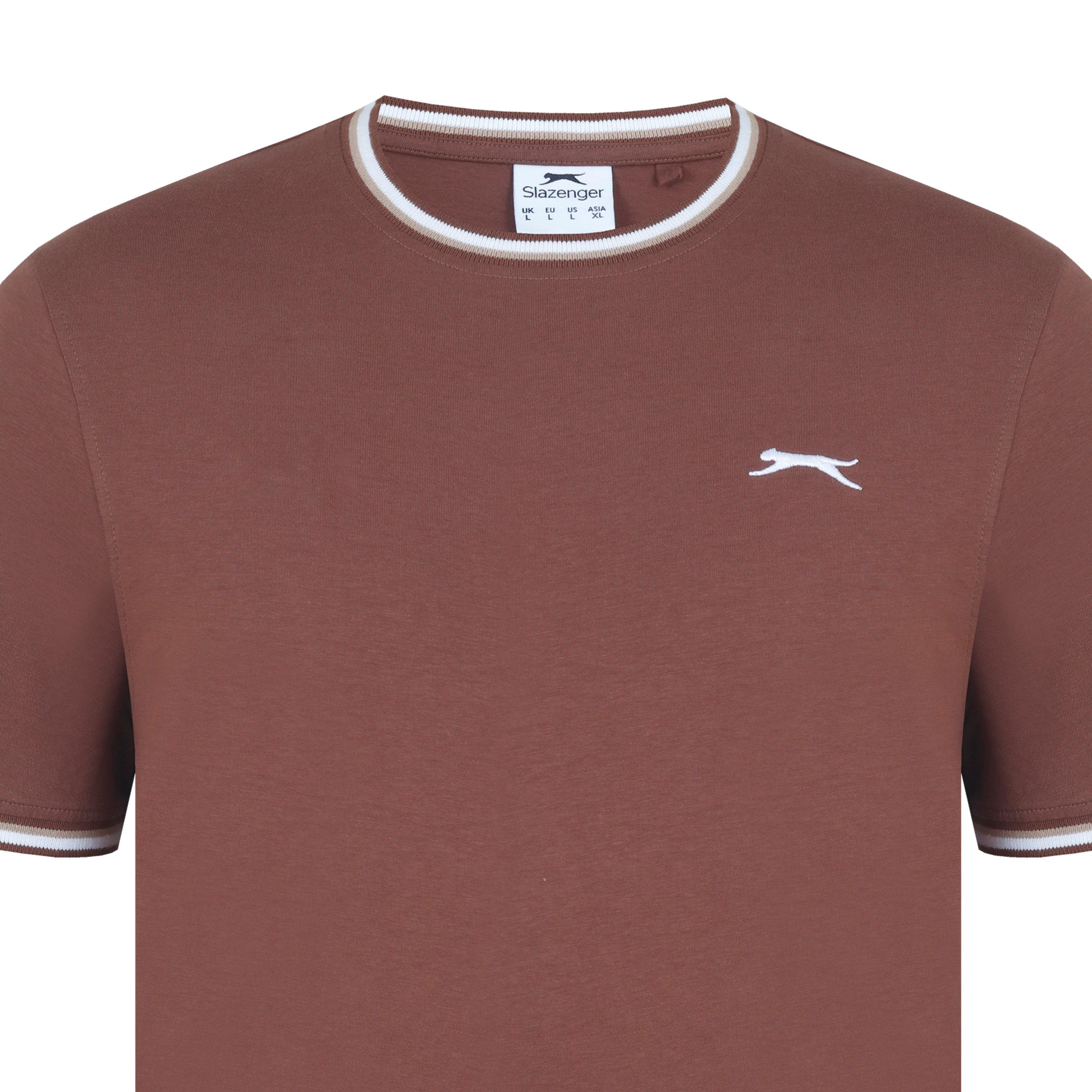 Slazenger Tipped T Shirt Mens