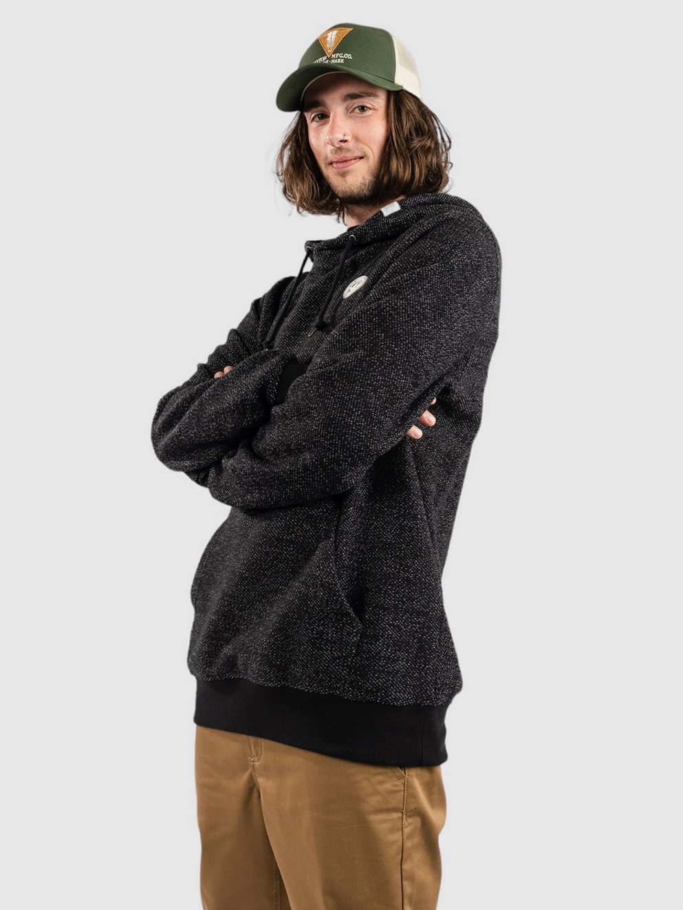 Coal Range Hoodie charcoal heather