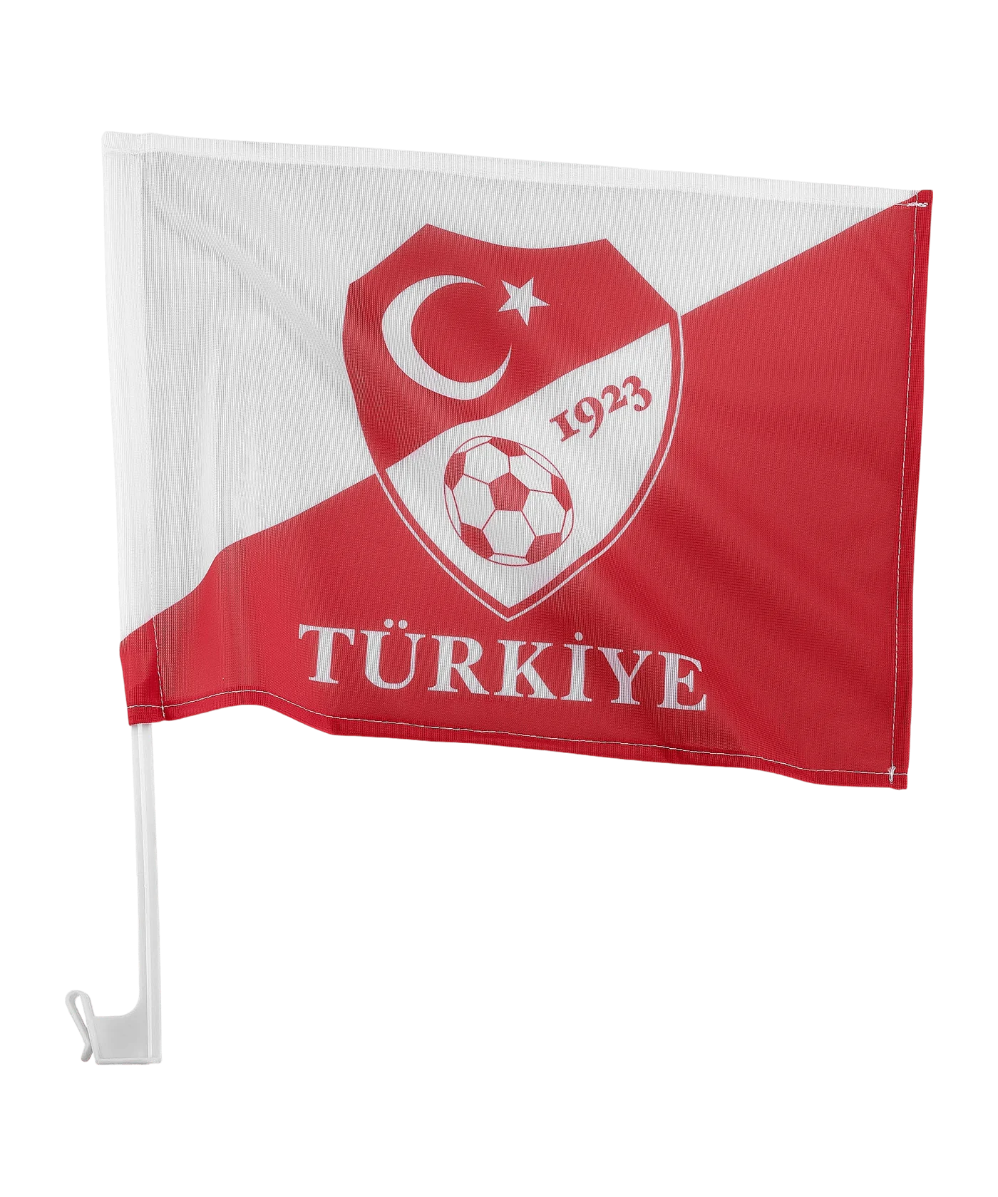 Türkei TFF Autofahne EM 2024 Rot