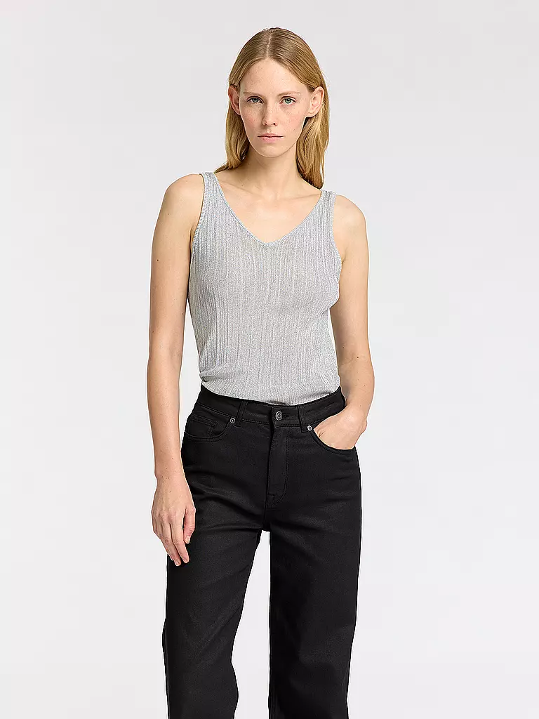 SELECTED FEMME Top SLFDAGNI silber