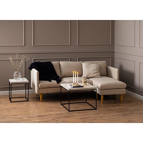 Barossa sofabord - beige