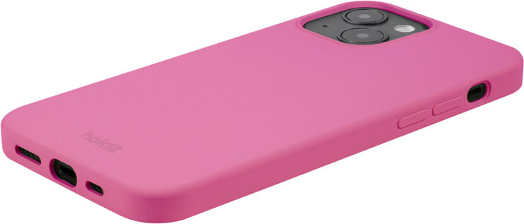 HoldIt Silicone Case iPhone 14 Lyserød