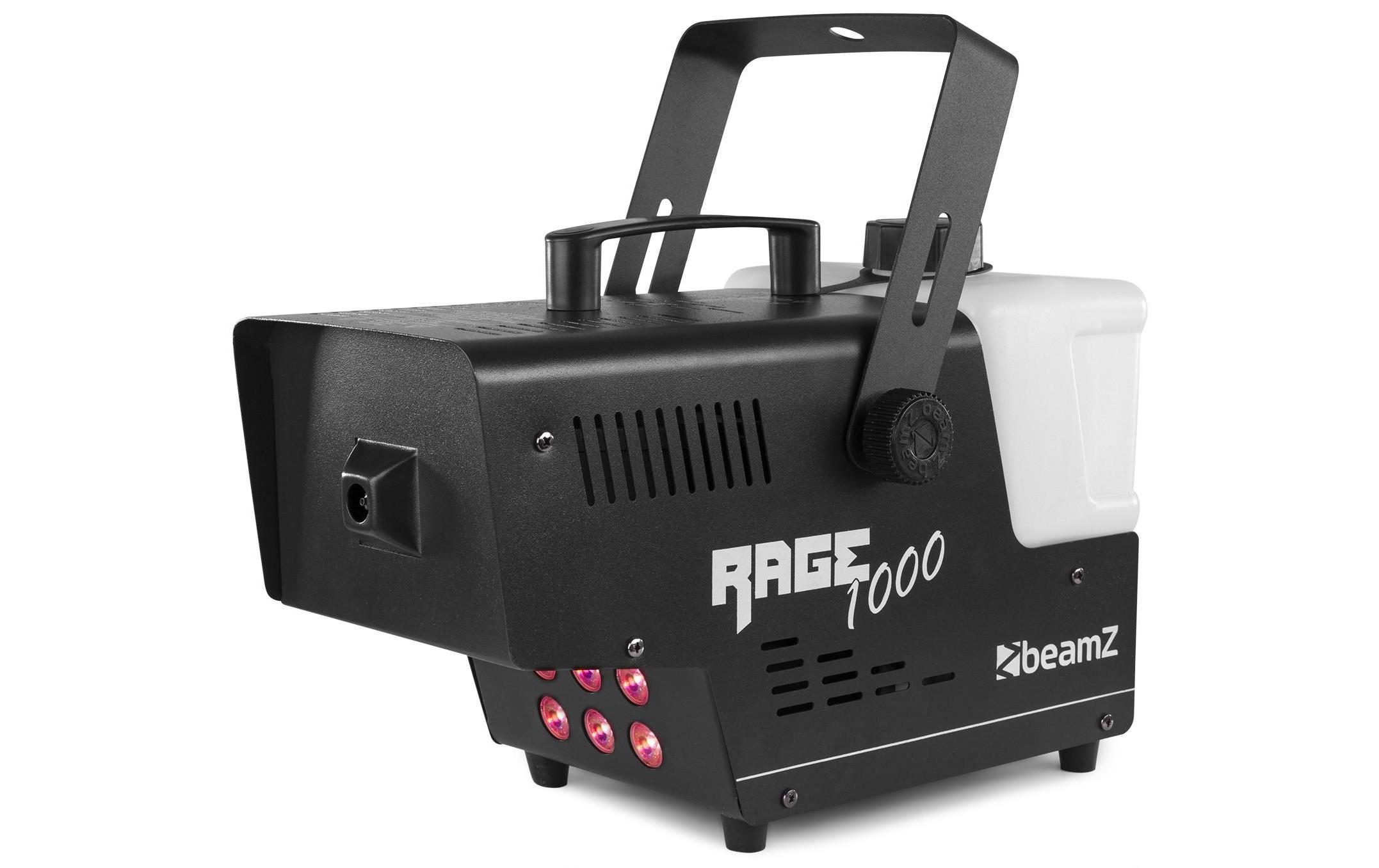 Nebelmaschine Rage 1000LED<br>Nebelmaschine für kleine bis mittlere Räume