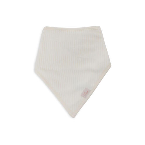 Lot de 2 bavoirs bandana Velvet rib - Wild rose/Ivory - JOLLEIN