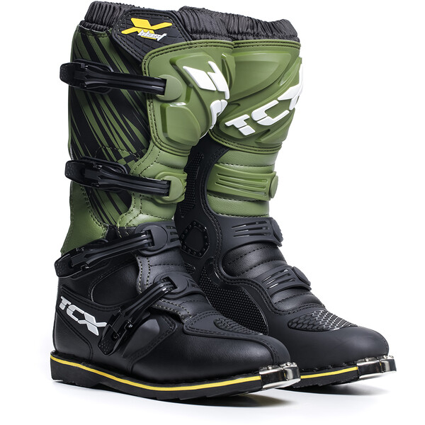 TCX - Bottes X-Blast Noir / Vert / Jaune