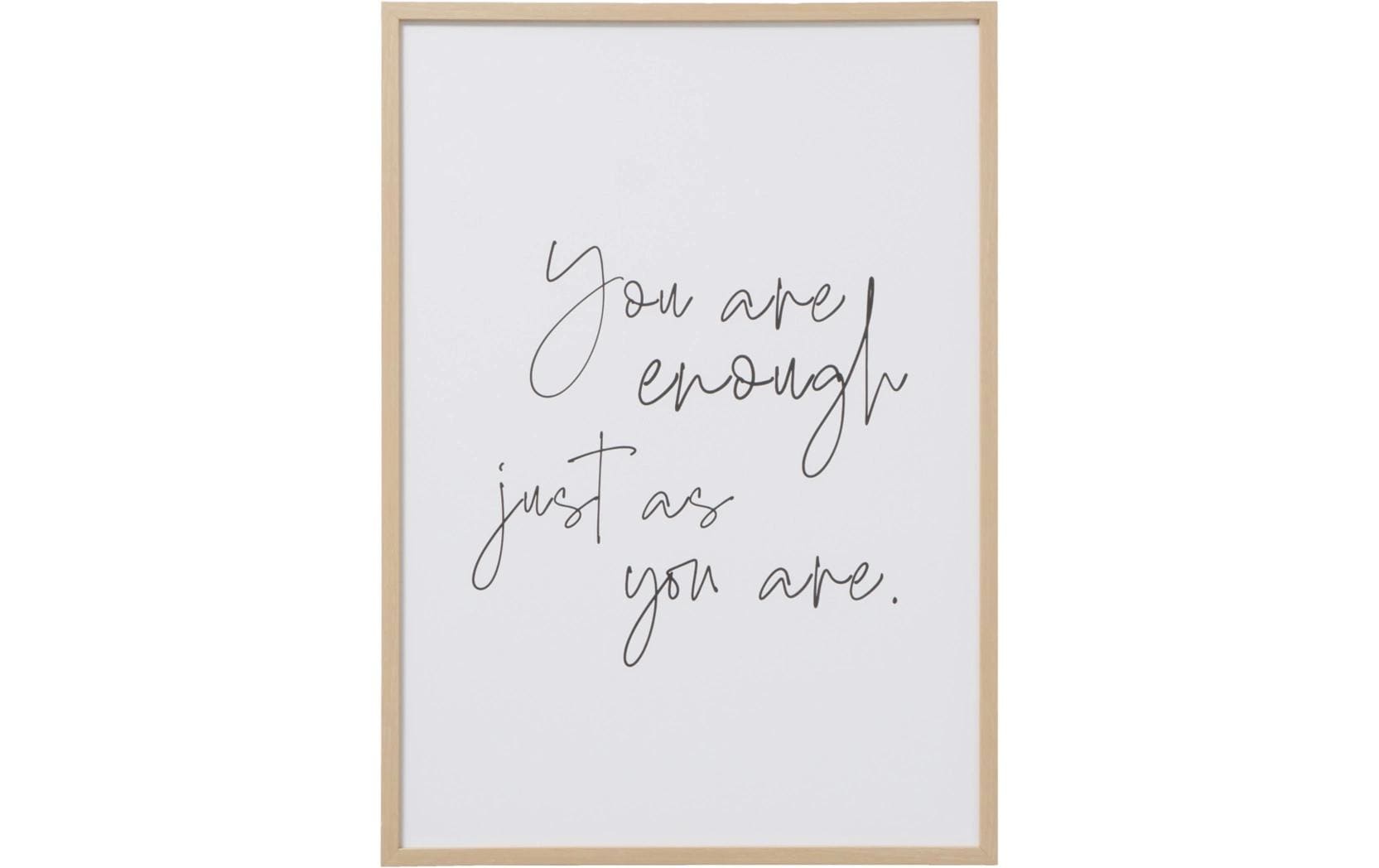 Poster Enough 50 cm x 70 cm, PappelKunstdruck-Poster
