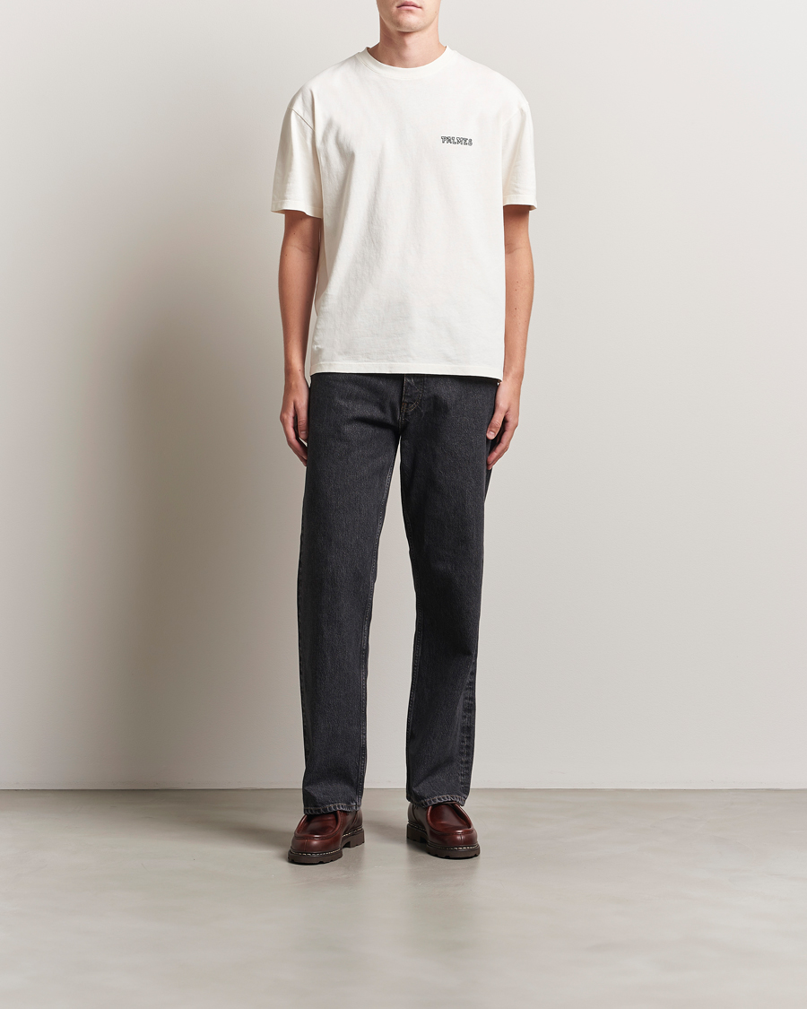 Palmes Logo T-Shirt Broken White