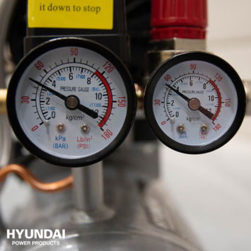 Hyundai compressor extra stil 8 Liter 550W max. 8 bar