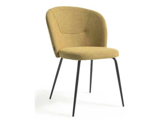 LF - Chaise Lot de 2 C. Anoha moutarde