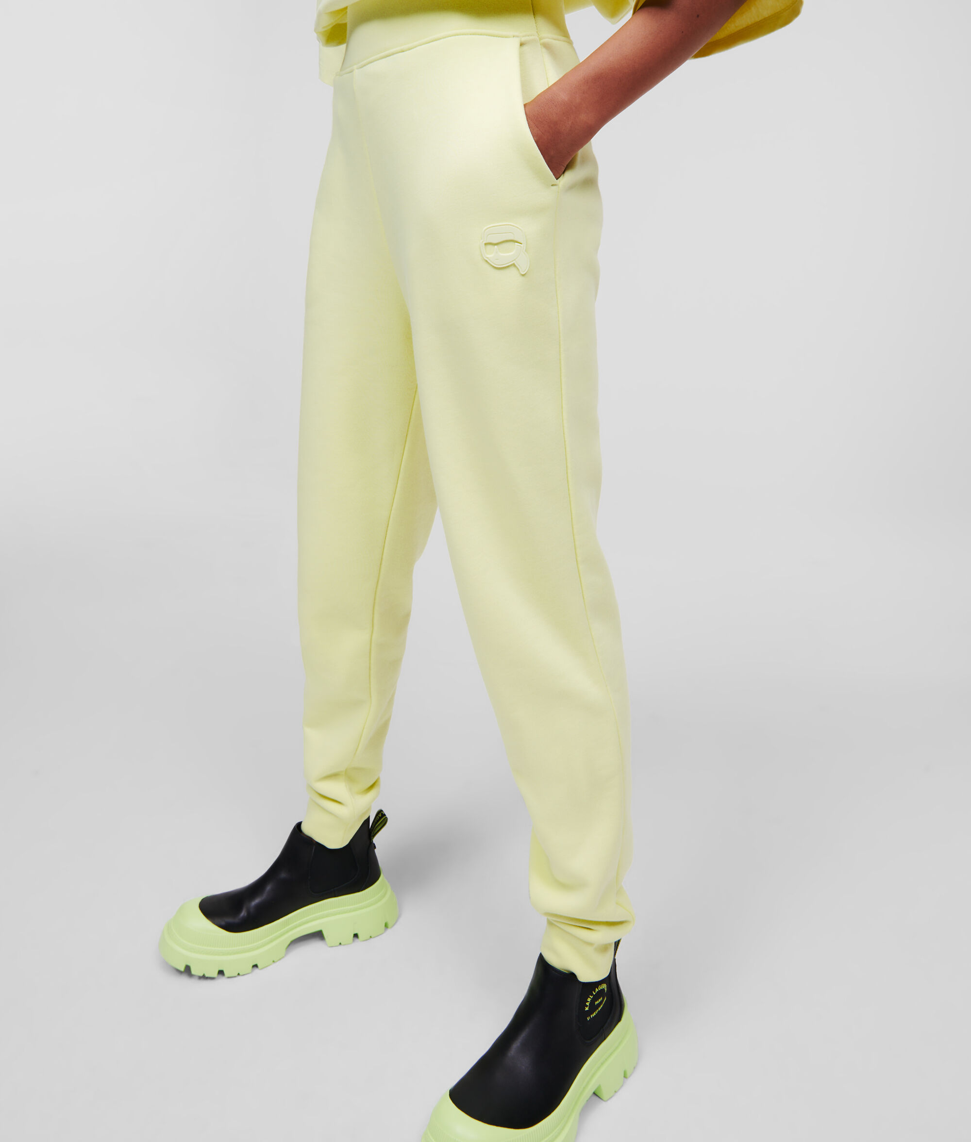 PANTALON DE JOGGING KARL IKONIK TON SUR TON