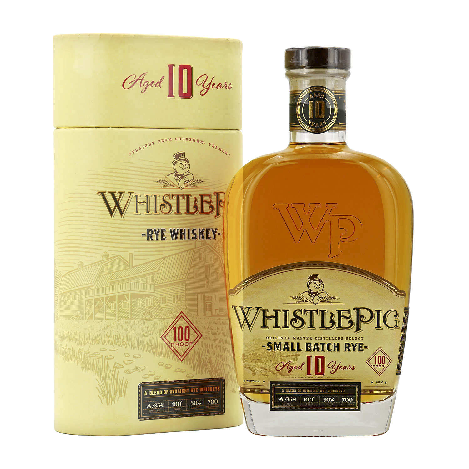 Whistle Pig 10 ans - Rye Whisky 50% - Whistle Pig