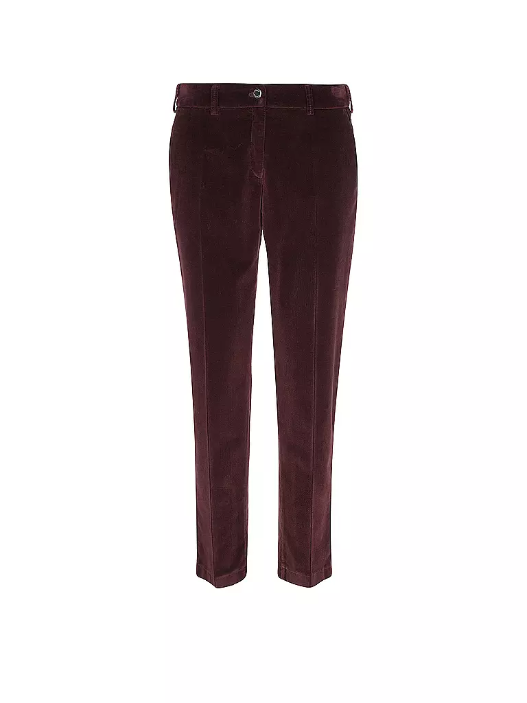 BRAX Chino 7/8 MARON S dunkelrot