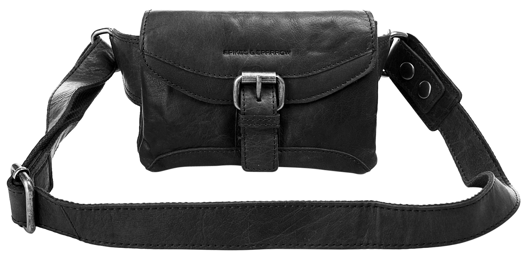 Spikes & Sparrow Gürteltasche echt Leder