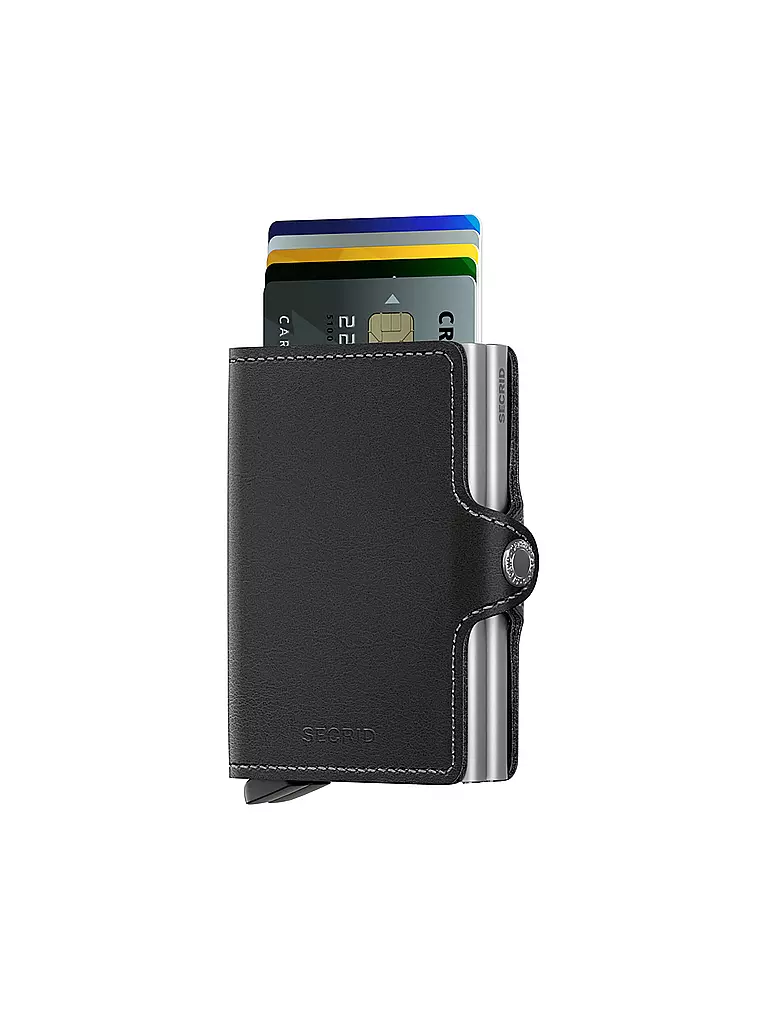 SECRID Geldbörse - Twinwallet Original Twin Black schwarz