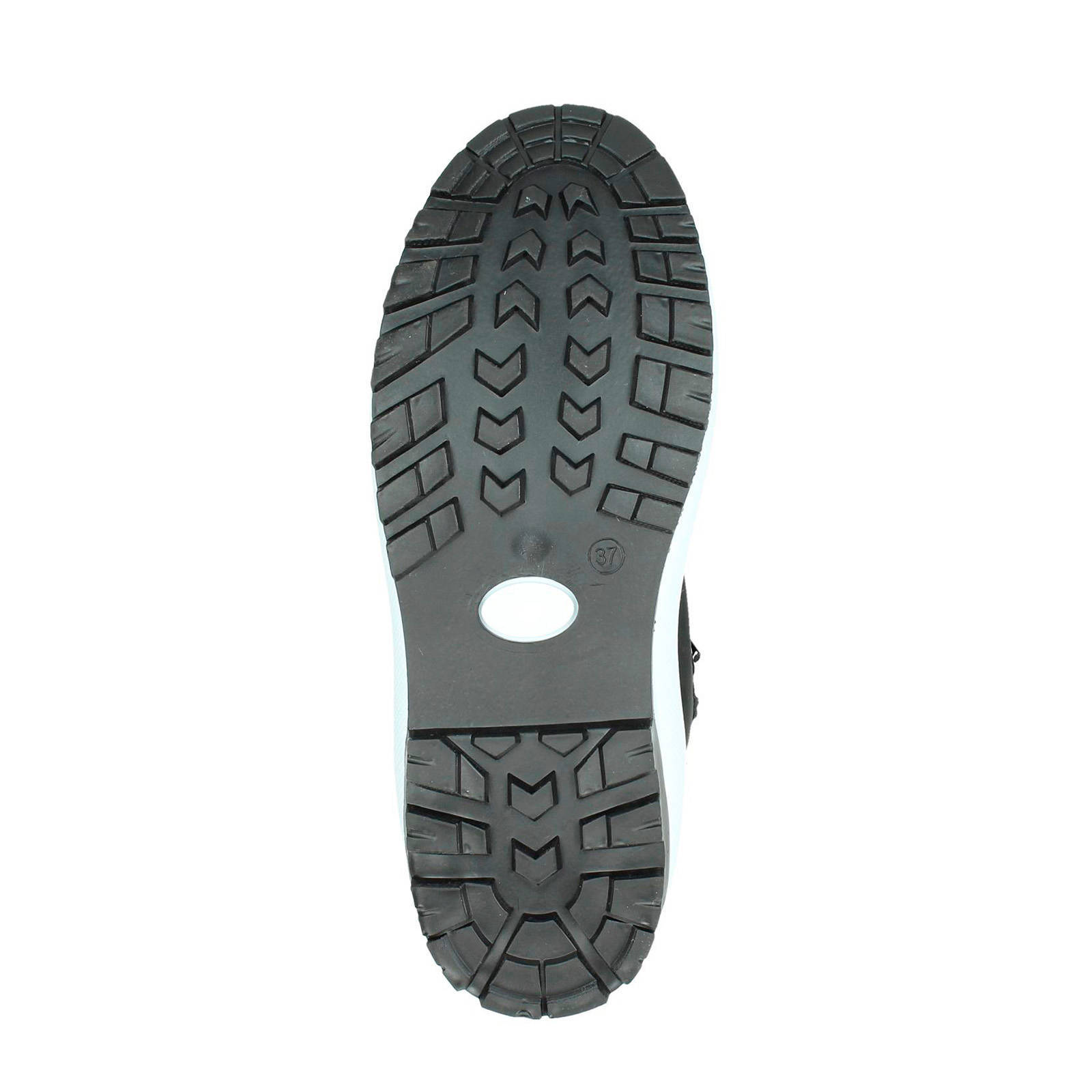 Snow Fun snowboots me tprint zwart/wit