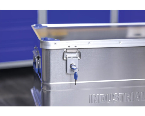 Aluminium box Industrieel 48 L 575 x 270 x 385 mm zilver