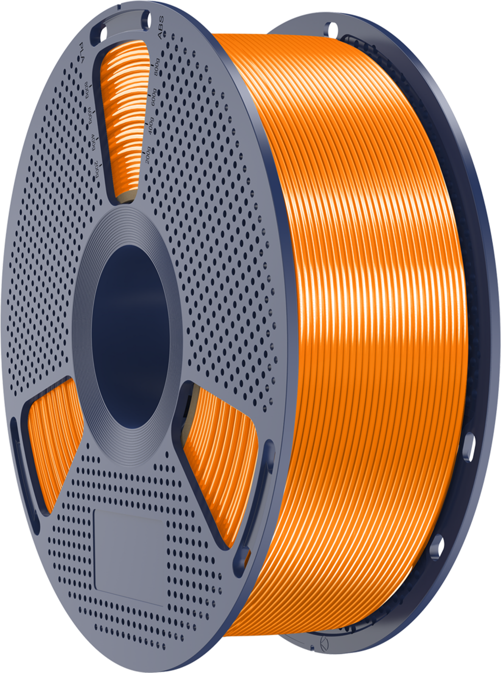 SUNLU  Silk PLA+ Orange, 1,75 mm / 1000 g    PLA Material mit glänzendem Finish