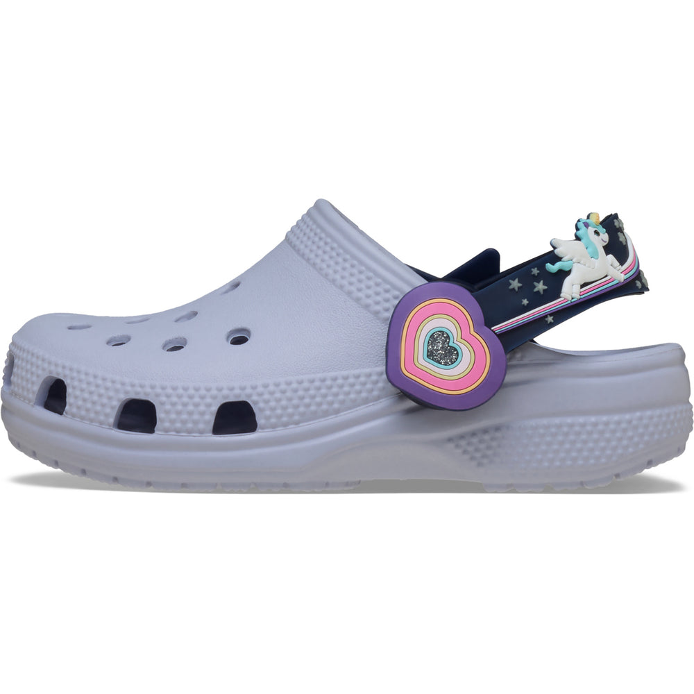 Køb Crocs Frosted Grape Classic Imagination Lights Backstrap Clog