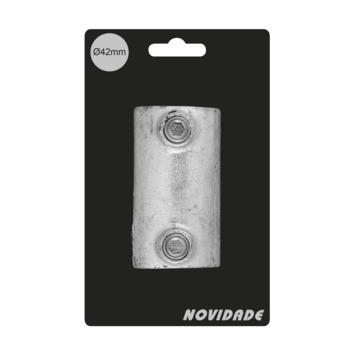 Novidade steigerbuis koppelstuk koppelmof verzinkt ø 42 mm