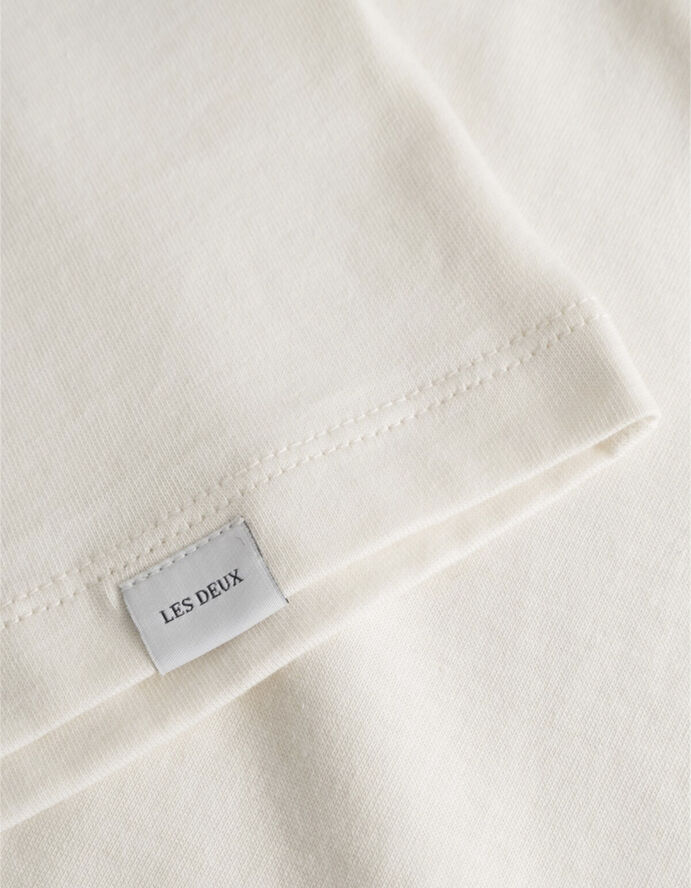 Les Deux Neighborhood T-Shirt Ivory/black