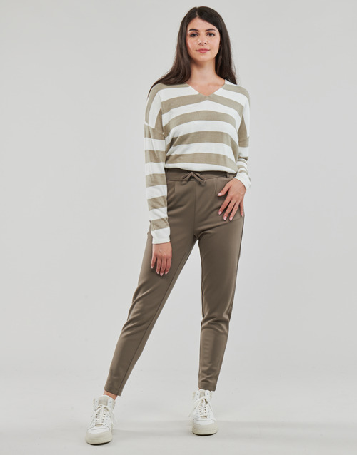 Only - ONLPOPTRASH LIFE EASY COL PANT PNT - Marron