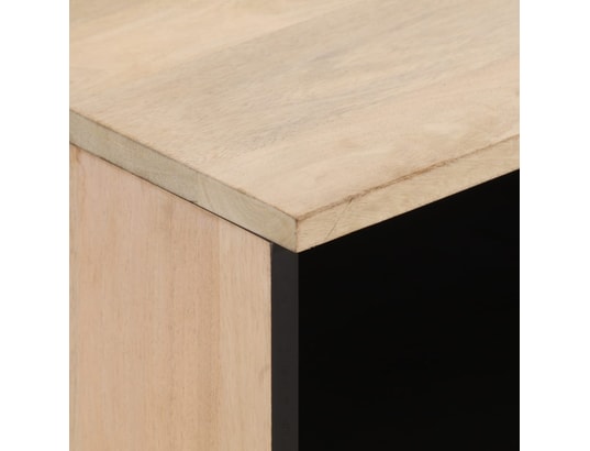 VIDAXL - Tables de chevet 2 pcs 40x33x46 cm bois de manguier solide
