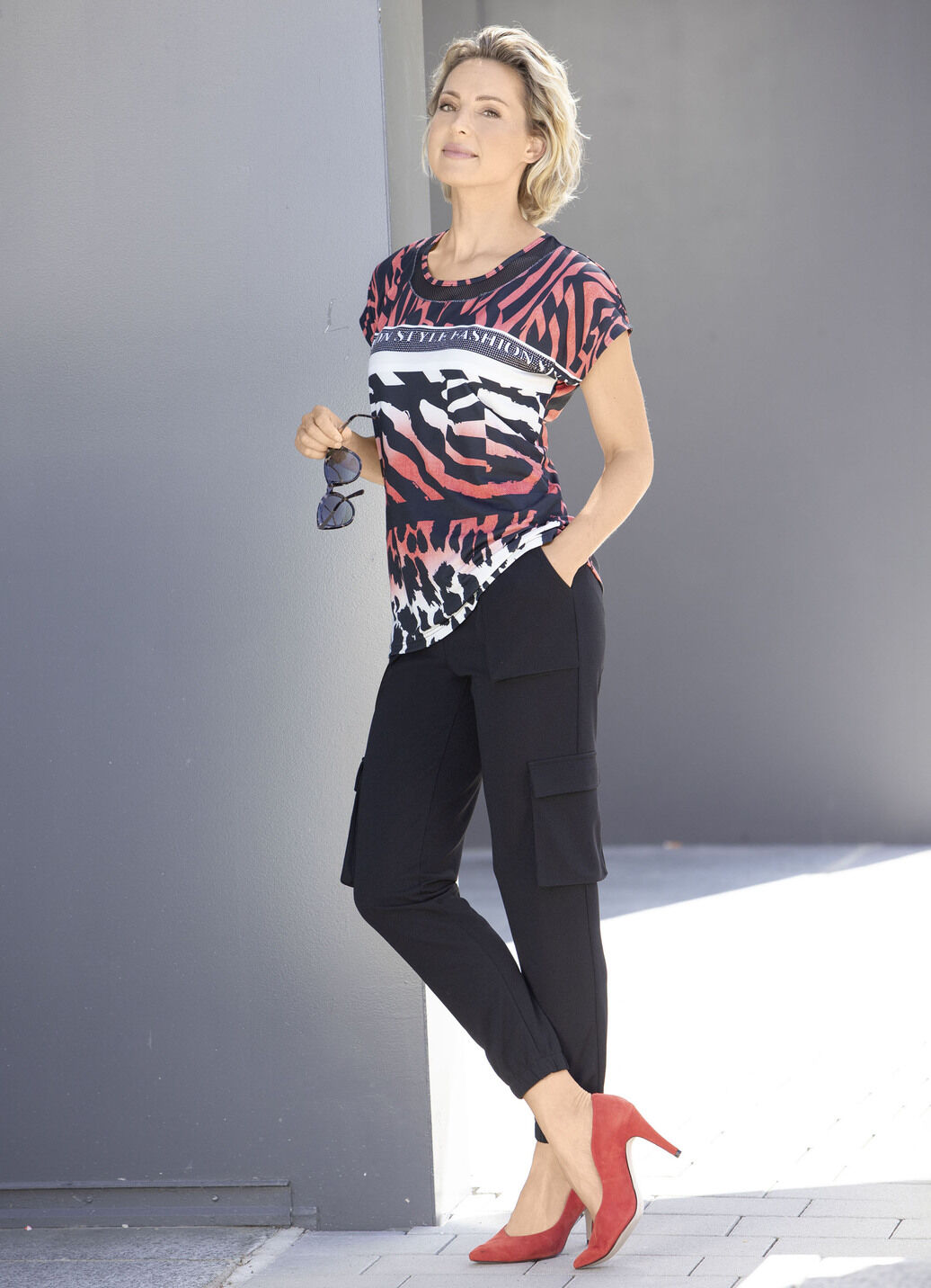 Cargohose im Joggpant-Style