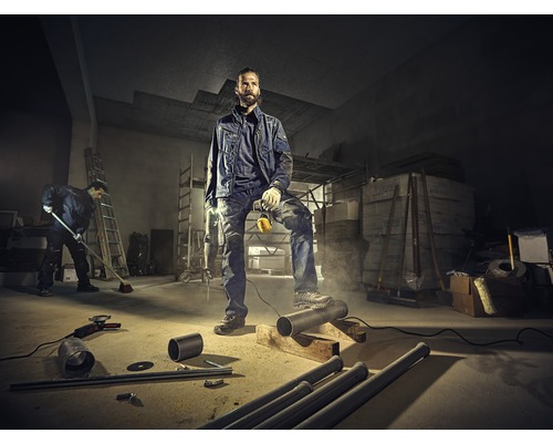 Werkbroek met holsterzakken, Hammer Workwear, blauw, W28/L34