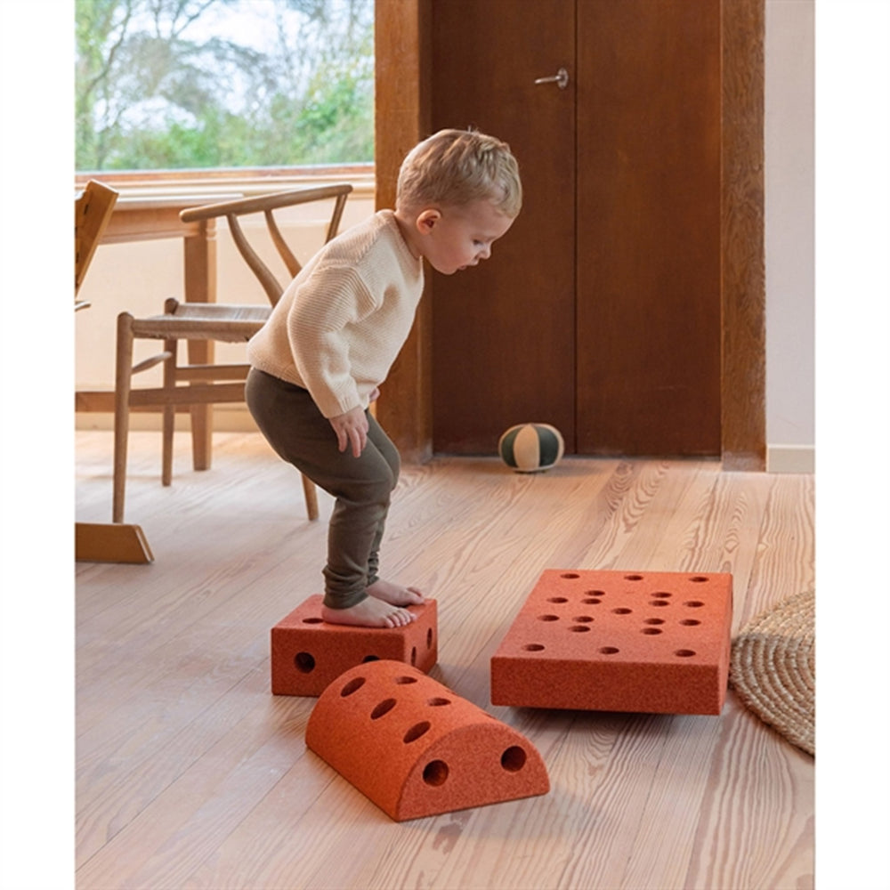 Køb MODU Curiosity set Burnt Orange/Dusty Green | Luksusbaby