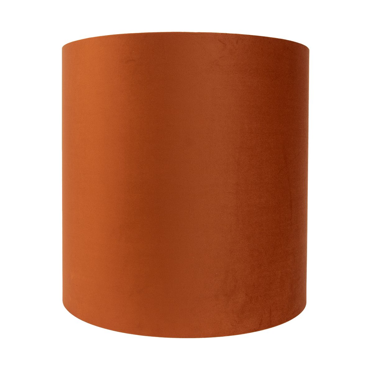 Stoffen lampenkap oranje met gouden binnenkant 40/40/40