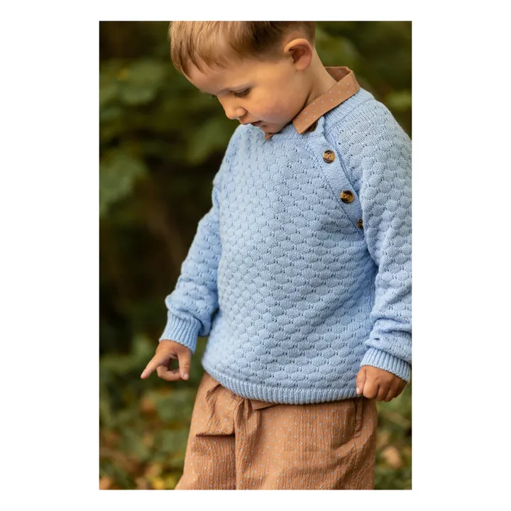 Fliink Pull Bon Pullover | Bleu ciel