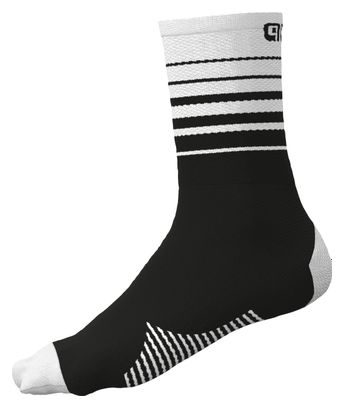 Chaussettes Alé One Blanc/Noir