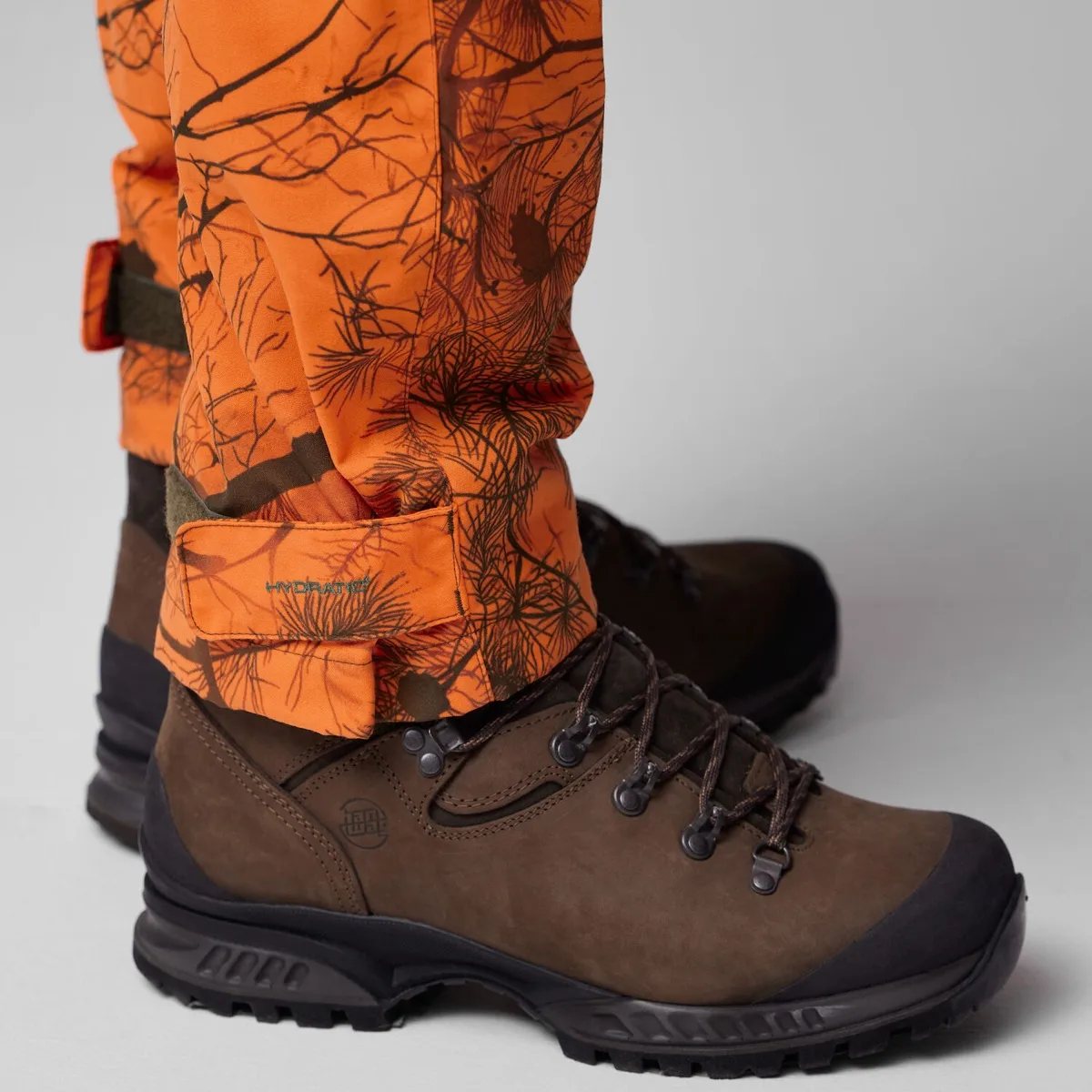 Fjällräven Men's Brenner Pro Winter Trousers Orange Multi Camo