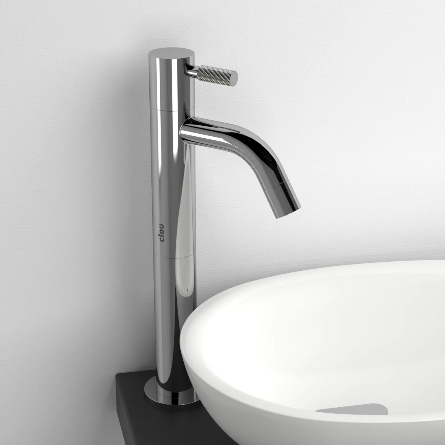 Clou Freddo verlengstuk 11cm chroom
