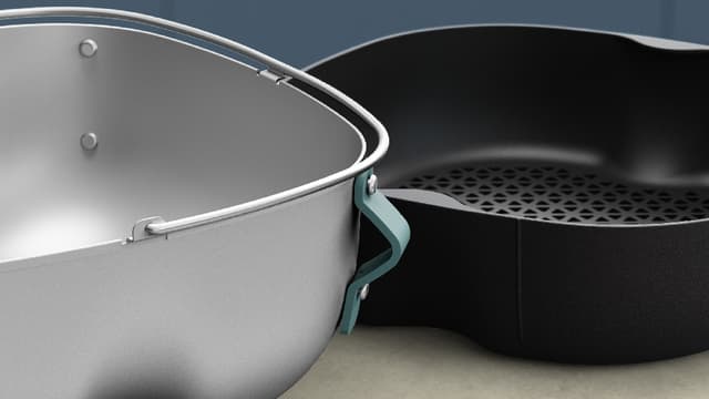 Philips Damp- og woksæt til Airfryer 8.3L HD9960/00