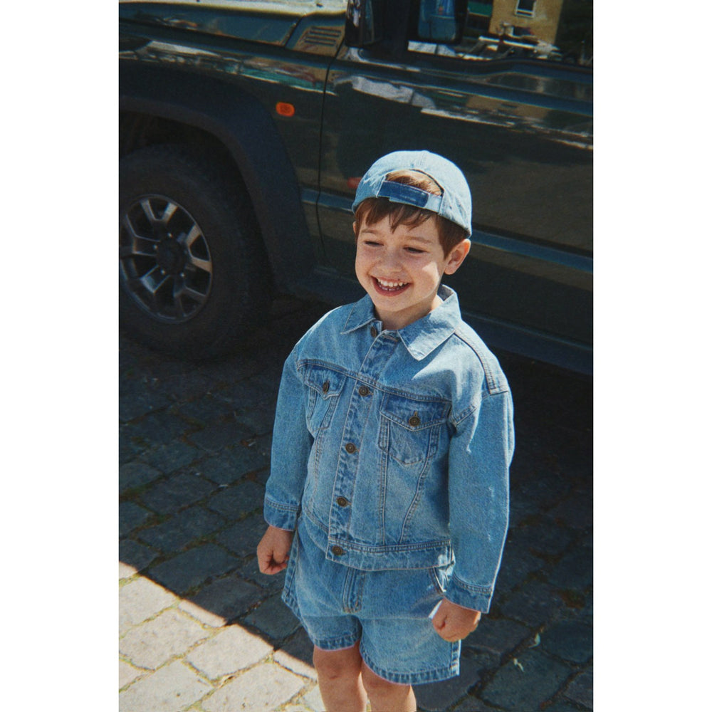 Køb Konges Sløjd Denim Blue Magot Denim Jakke Gots