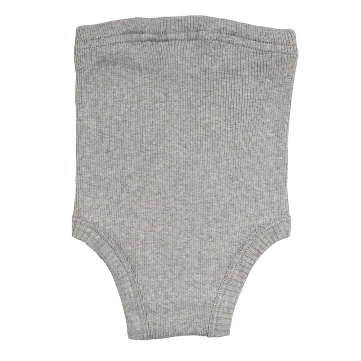 Minimalisma Culotte Haute Bobbi Soie et Coton | Gris