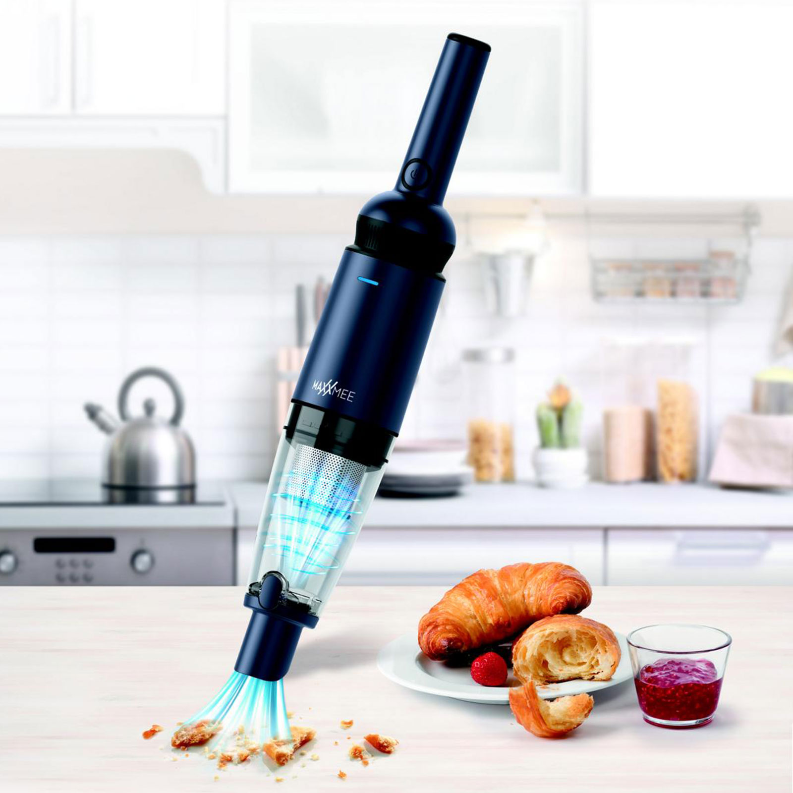 MAXXMEE Akku-Handstaubsauger - anthrazit - 90 Watt