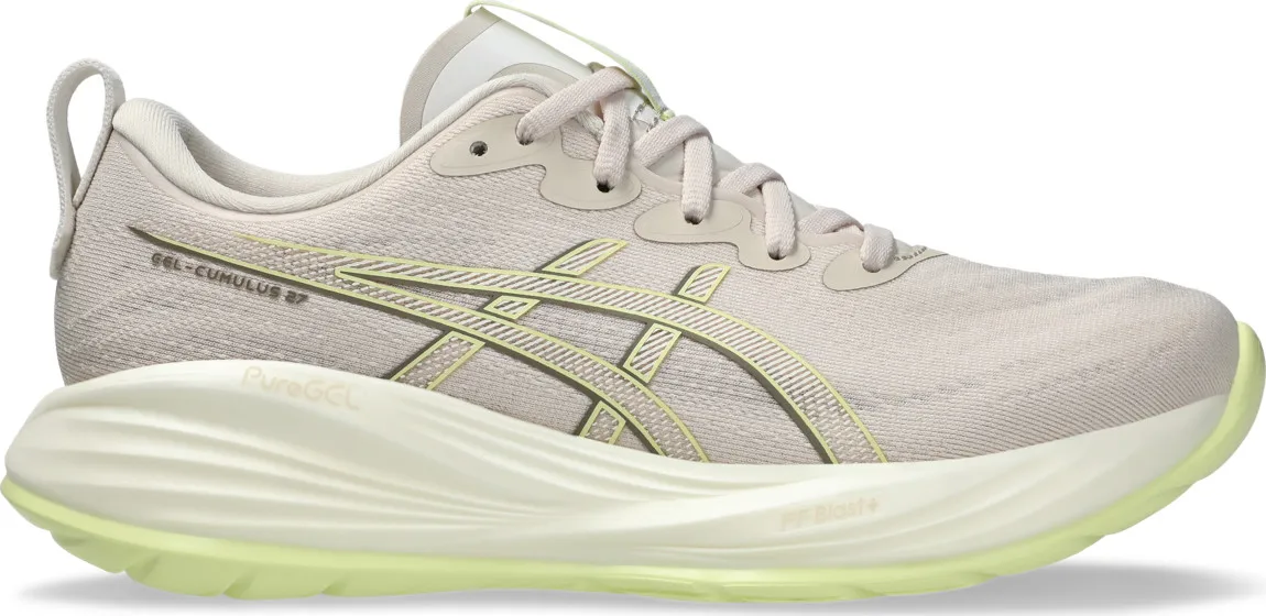 Asics Wms Gel-Cumulus 27 Mineral Beige/huddle Yellow