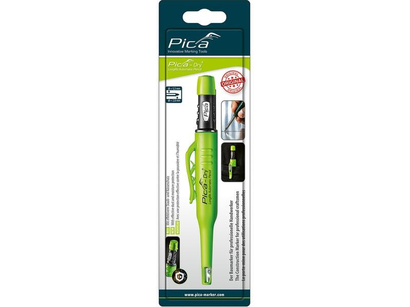 Pica Zimmermannsbleistift Dry Longlife Automatic Schwarz Baumarker