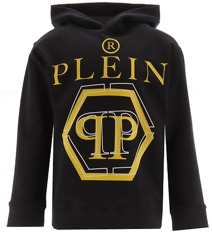 Philipp Plein H?ttetr?je - Sort/Gul m. Print