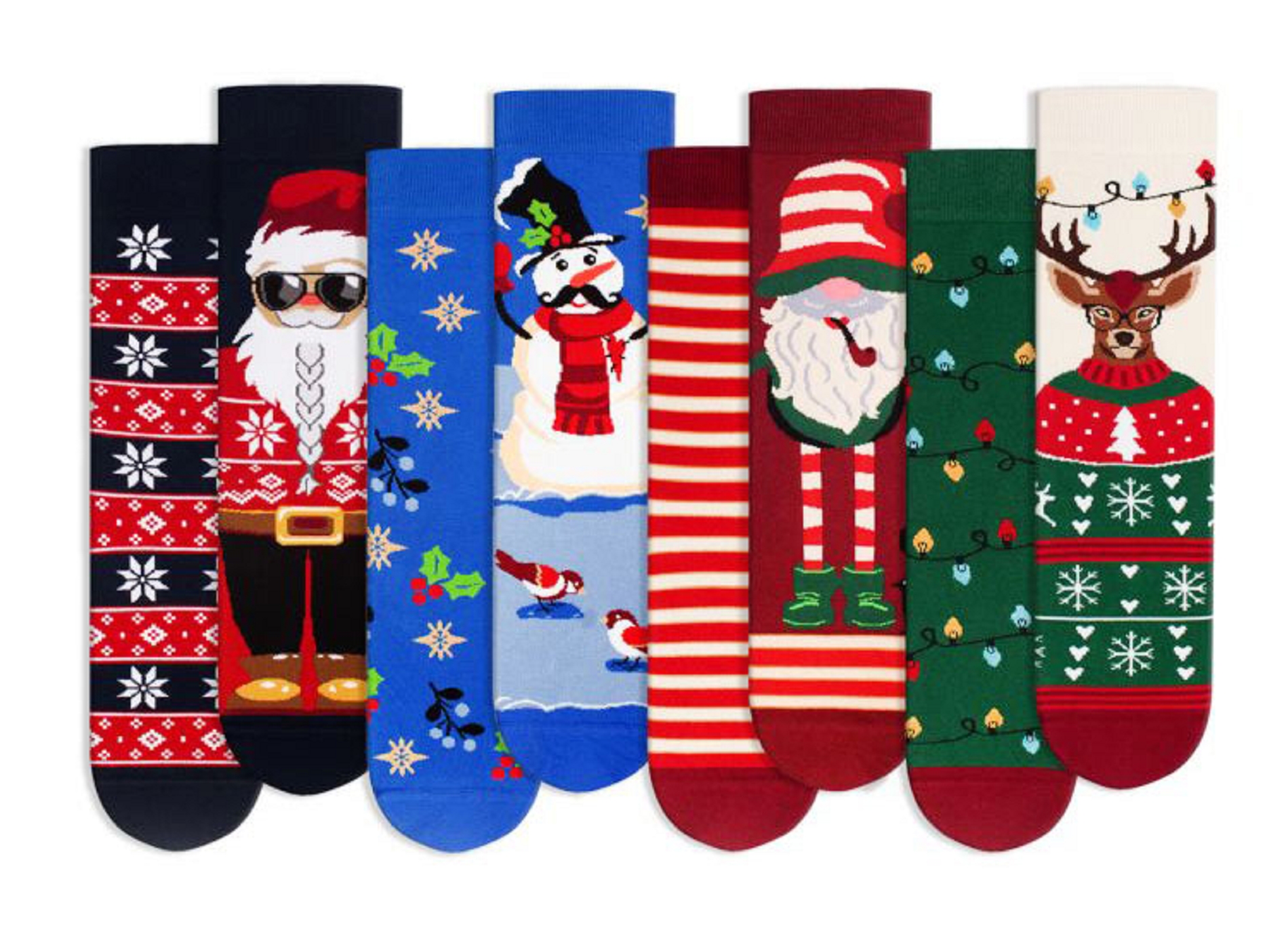 Semainier noel multicolore