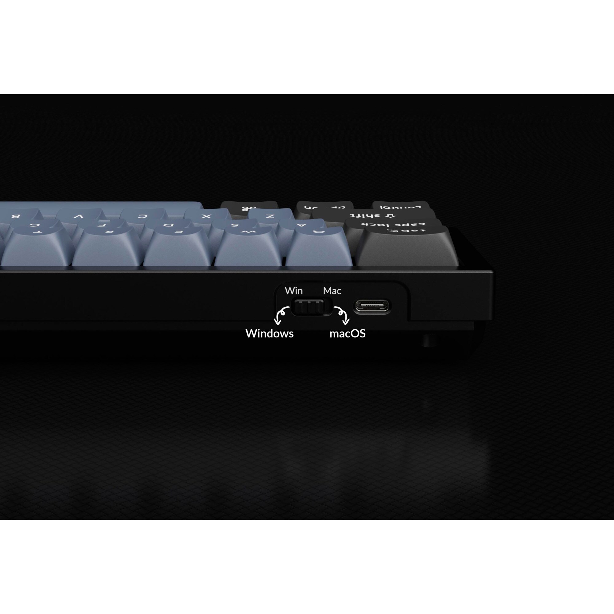 Keychron Gaming-Tastatur Q9 Barebone ISO Knob