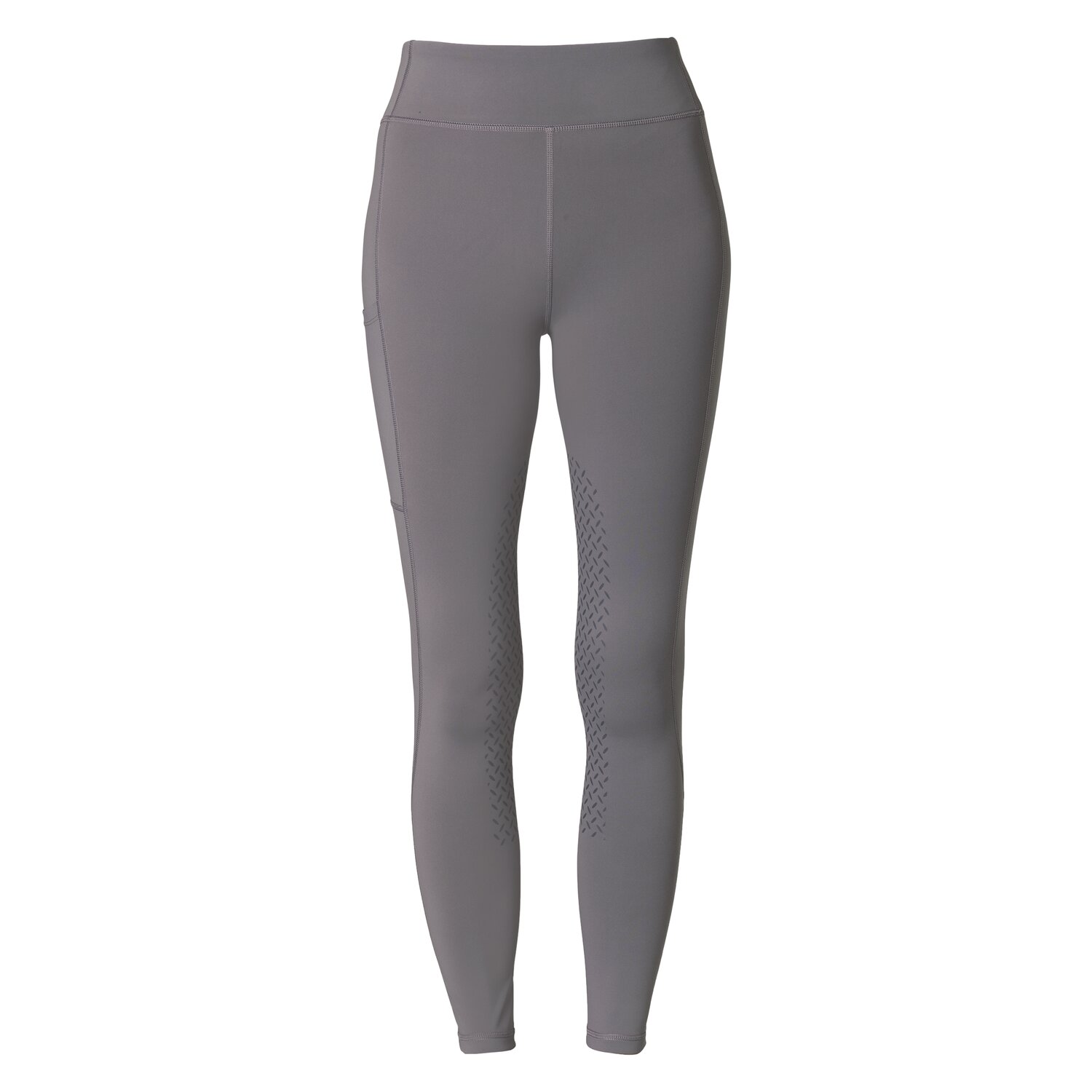 black forest Grip-Halbbesatz-Reitleggings  - darkest grey