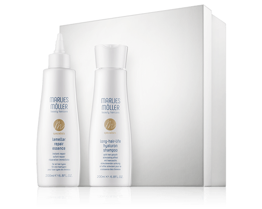 Marlies Möller Specialist Set mit Long Hair Life Hyaluron Shampoo 200ml-200ml