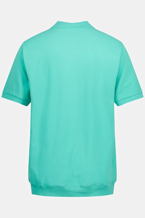 Poloshirt, Basic, Bauchfit, Halbarm, Piqué, XXL bis 10XL