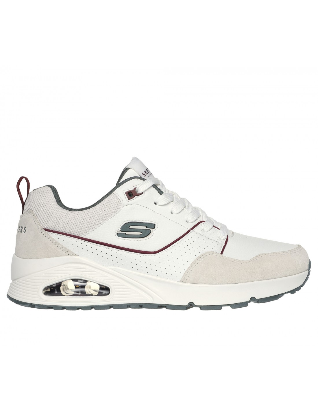 skechers Baskets Homme uno - retro one - White
